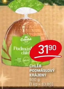 Flop Chléb podmáslový krájený nabídka