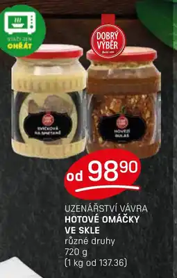 Flop Uzenářství vávra Hotové omáčky ve skle nabídka