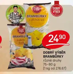 Flop Dobrý Výběr brambůrky nabídka