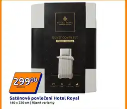 Action Saténové povlečení Hotel Royal nabídka