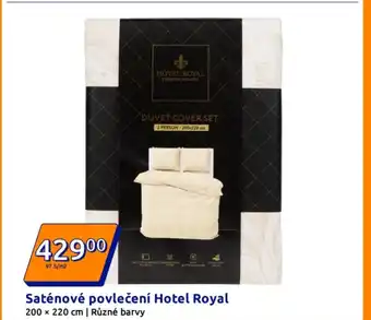 Saténové povlečení Hotel Royal