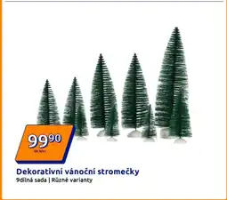 Action Dekorativní vánoční stromečky nabídka