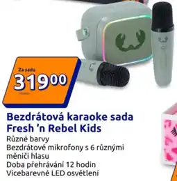 Action Bezdrátová karaoke sada Fresh 'n Rebel Kids nabídka