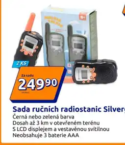 Action Sada ručních radiostanic Silvergear nabídka