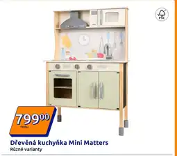 Action Dřevěná kuchyňka Mini Matters nabídka