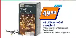 Action 48 LED vánoční osvětlení nabídka
