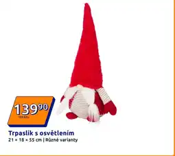 Action Trpaslík s osvětlením nabídka