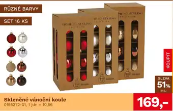 Skleněné vánoční koule