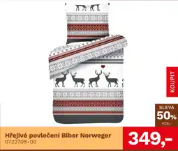 Asko Hřejivé povlečení Biber Norweger nabídka