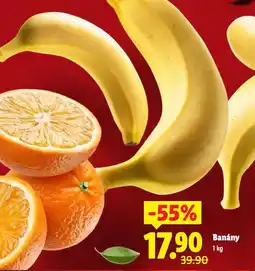 Lidl Banány nabídka