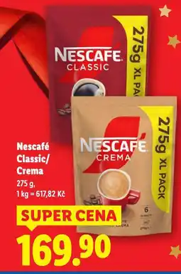 Lidl Káva nescafé crema nabídka