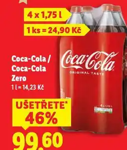 Lidl Coca-cola zero nabídka