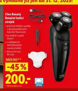 Lidl Rotační holicí strojek nabídka