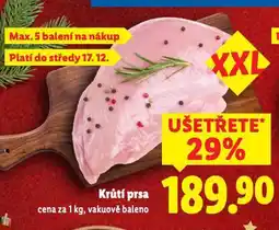 Lidl Krůtí prsa nabídka