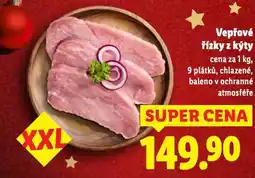 Lidl Vepřové řízky z kýty nabídka