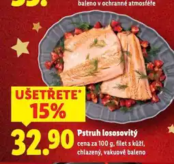 Lidl Pstruh lososovitý nabídka