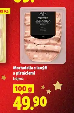 Lidl Mortadella s lanýži a pistáciemi nabídka