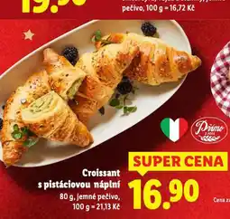 Lidl Croissant s pistáciovou náplní nabídka