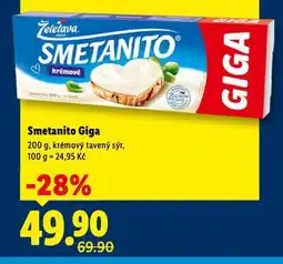 Lidl Smetanito giga nabídka