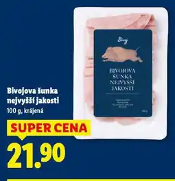 Lidl Bivojova šunka nabídka