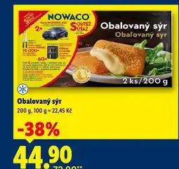 Lidl Obalovaný sýr nabídka