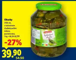 Lidl Okurky nabídka