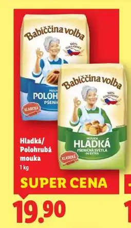 Lidl Polohrubá mouka nabídka