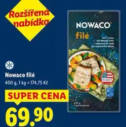 Lidl Nowaco filé nabídka