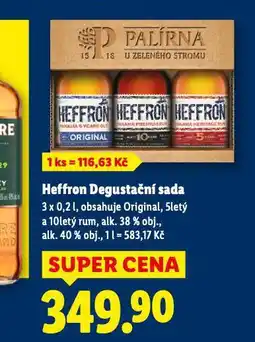 Lidl Heffron degustační sada nabídka