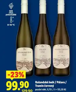 Lidl Tramín červený nabídka