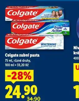 Lidl Colgate zubní pasta nabídka