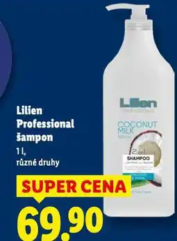 Lidl Lilien proffesional šampon nabídka