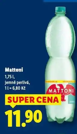 Lidl Mattoni nabídka