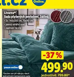 Lidl Sada plyšových povlečení nabídka