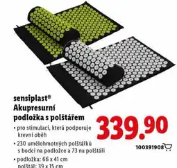 Lidl Akupresní podložka s polštářem nabídka