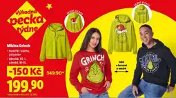 Lidl Mikina grinch nabídka