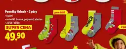 Lidl Ponožky grinch nabídka