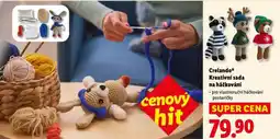 Lidl Kreativní sada na háčkování nabídka