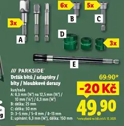 Lidl Držák bitů nabídka