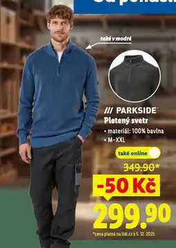 Lidl Pletený svetr nabídka
