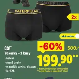 Lidl Boxerky nabídka