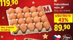 Lidl Vejce m nabídka