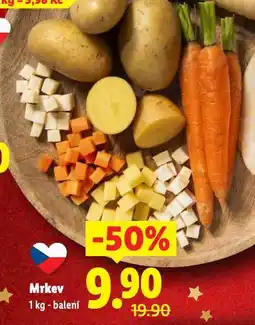 Lidl Mrkev nabídka