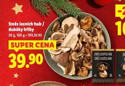 Lidl Směs lesních hub nabídka