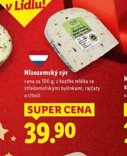 Lidl Nizozemský sýr nabídka