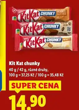 Lidl Kit kat chunky nabídka