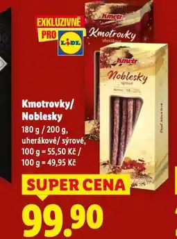 Lidl Noblesky nabídka