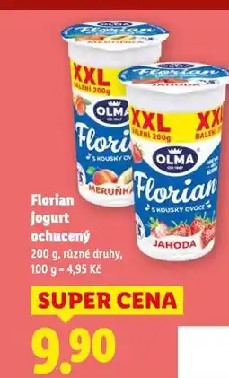 Lidl Florian jogurt nabídka