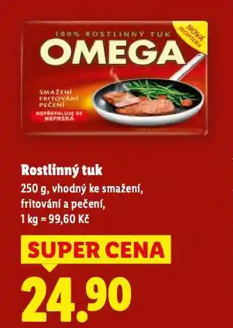 Lidl Omega rostlinný tuk nabídka