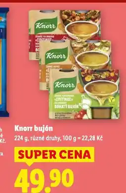 Lidl Knorr bujón nabídka